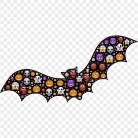 Bat Wings Emojis Halloween