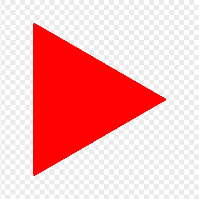 Download Red Right Triangle PNG