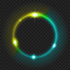 Glow Glowing Circle Light Effect PNG