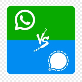 HD Signal VS Whatsapp Square Icon Transparent PNG