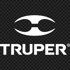 Truper White Logo Transparent PNG