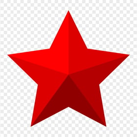 HD Red Star Transparent Background