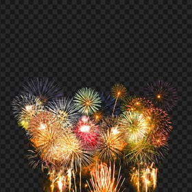 New Year Fireworks Celebration Download PNG