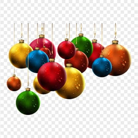 HD Hanging Christmas Ornament Decoration PNG