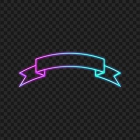 Download Purple & Blue Neon Ribbon PNG