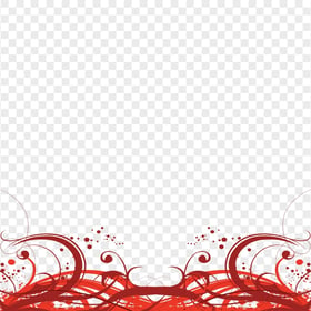 Red Lines Abstraction Art PNG
