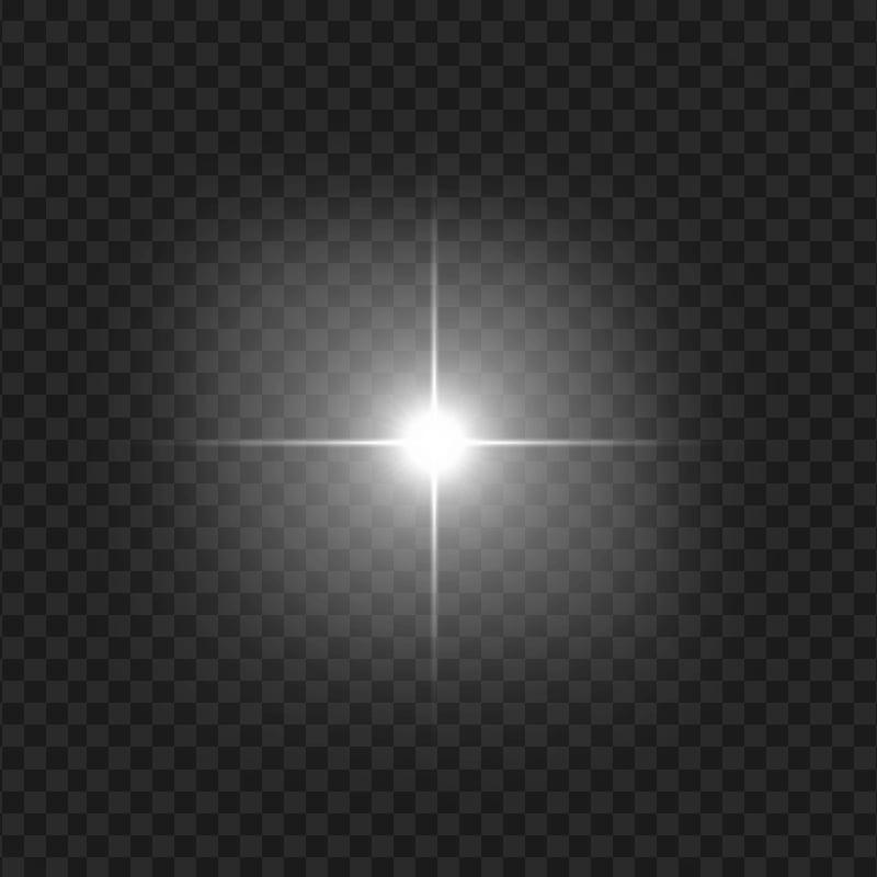 HD White Shine Spark Star PNG Citypng