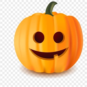 Cute Halloween Pumpkin Jack O Lantern Illustration