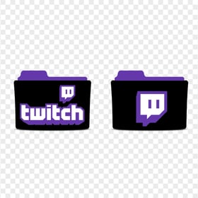 HD Twitch Folder Illustration Icon PNG