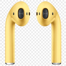 Apple Airpods 2 Generation Mustard Color