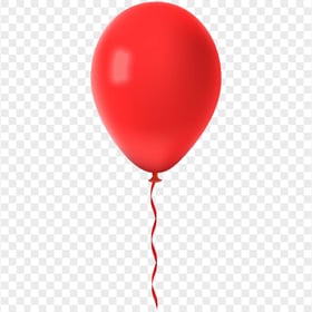 HD Real Red Balloon Fly PNG