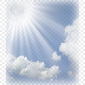 HD Sky Sunlight Clouds Background PNG