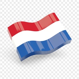 Netherlands 3D Flag Icon