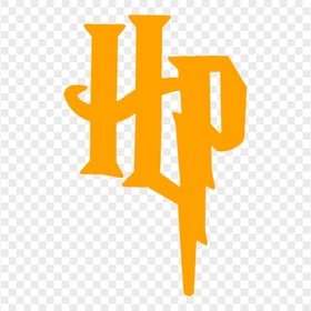 HD Harry Potter Orange Logo Symbol Transparent PNG