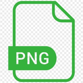HD PNG File Green Outline Icon