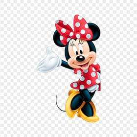 Minnie Mouse Smiley Face Illustration Character PNG