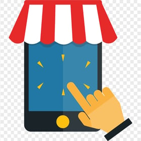 Online Store E-commerce Smartphone Icon HD PNG