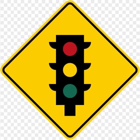 Traffic Light Caution Warning Signage Driving Road