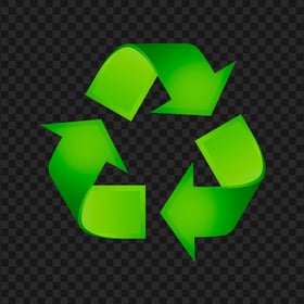 Recycle Recycling Green Illustration Logo Icon PNG