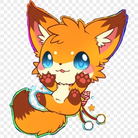 Cute Cartoon Fox Transparent Animal