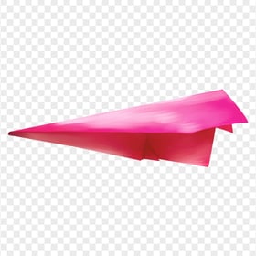 Red Watercolor Paper Plane Image PNG