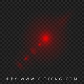 HD Abstract Red Lens Flare Effect Transparent PNG