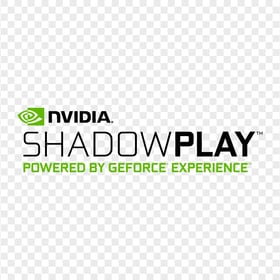 HD Nvidia Shadow Play Logo Transparent PNG