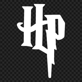 Harry Potter White Logo Symbol Transparent Background