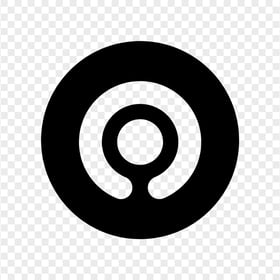 Gojek Black Round Logo Icon PNG