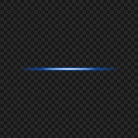 HD Blue Neon Glowing Line Effect PNG