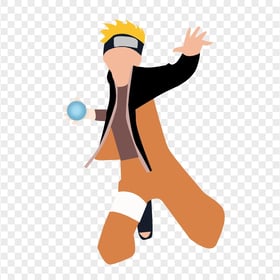 HD Vector Cartoon Naruto Uzumaki Character PNG