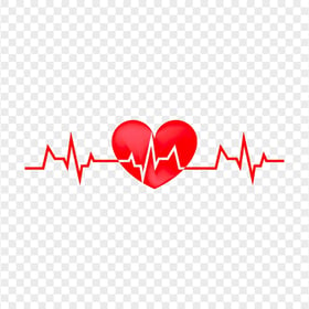 Love Heart Rate Lifeline Monitor Line PNG