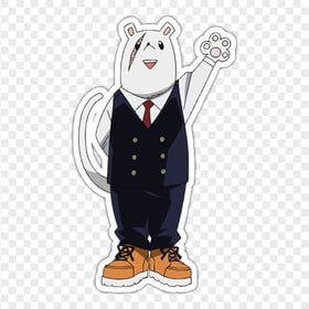 HD My Hero Academia Nezu Mr Principal Stickers Character PNG