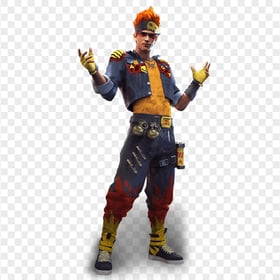 Free Fire Alvaro Man Character