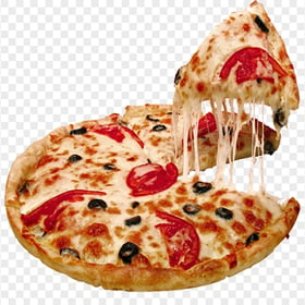 Hot Cheesy Pizza Italian Food Transparent PNG