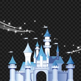 Mickey Walt Disney Castle illustration HD PNG