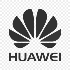 Horizontal Huawei Logo Gray Version
