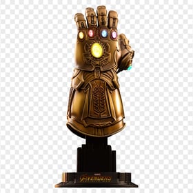 HD Marvel Avengers Thanos Hand Gloves Figure PNG