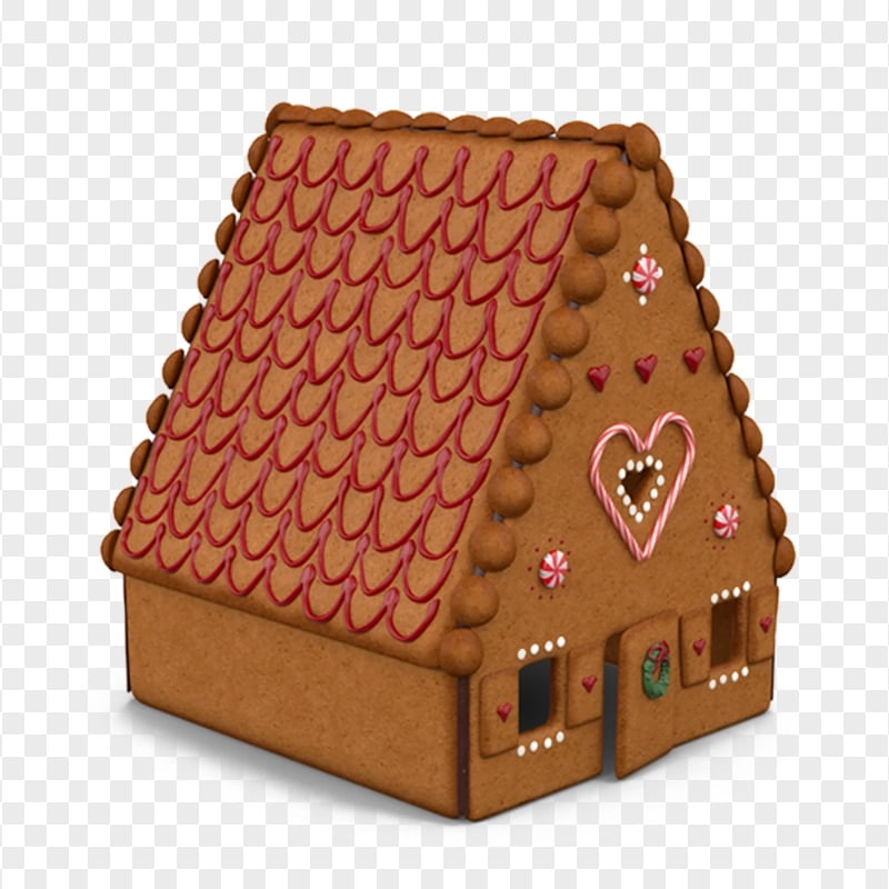 Chocolate Gingerbread House HD PNG