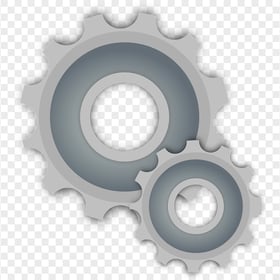 PNG Two Gear Illustration Icon