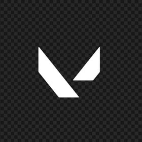 HD Valorant White Symbol Icon Sign Logo PNG