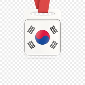 South Korean Flag Professional Card Icon