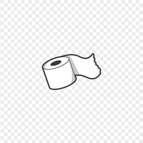 Cartoon Wc Toilet Bathroom Paper Roll Icon Clipart