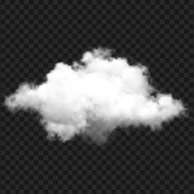 HD Real White Cloud Smoke Transparent PNG