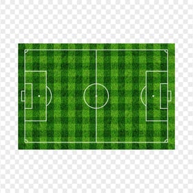 Football Pitch Grass Top View PNG
