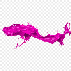 HD Pink Liquid Paint Splash PNG