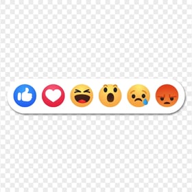 All Facebook Reactions Emoji Icons