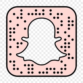 HD Snapchat Pink Rose App Code Logo Icon PNG Image