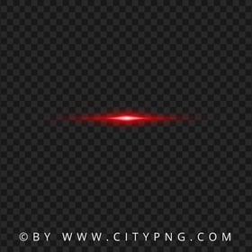 Red Light Lens Flare Glowing Effect HD PNG