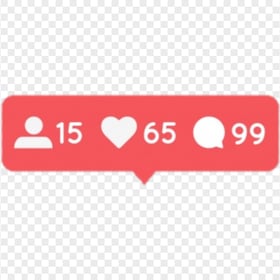 Instagram Red Notifications Bar Sign